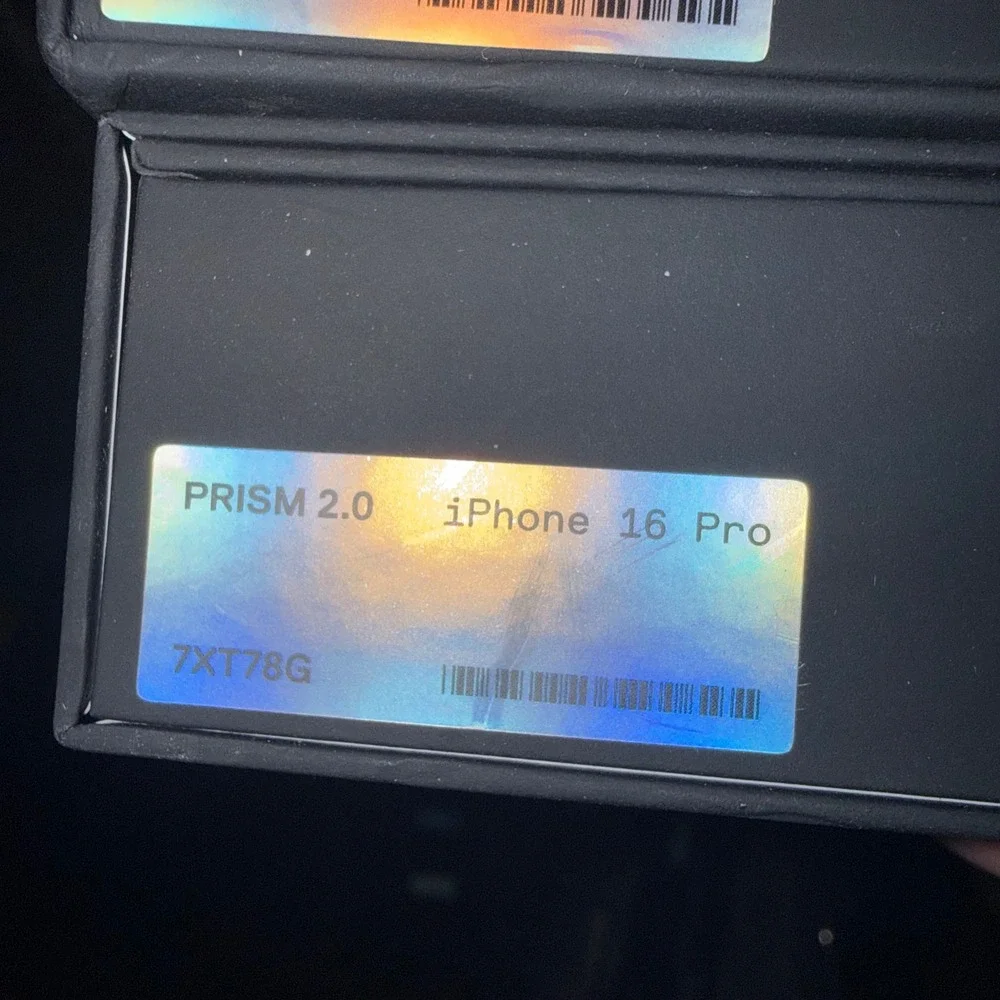 dbrand Prism 2.0 Screen Protector iPhone 16 Pro Clear Installation Kit